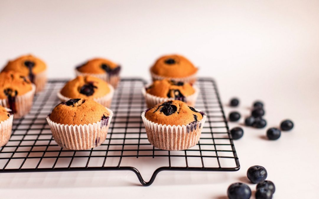 Paleo Blueberry Muffins